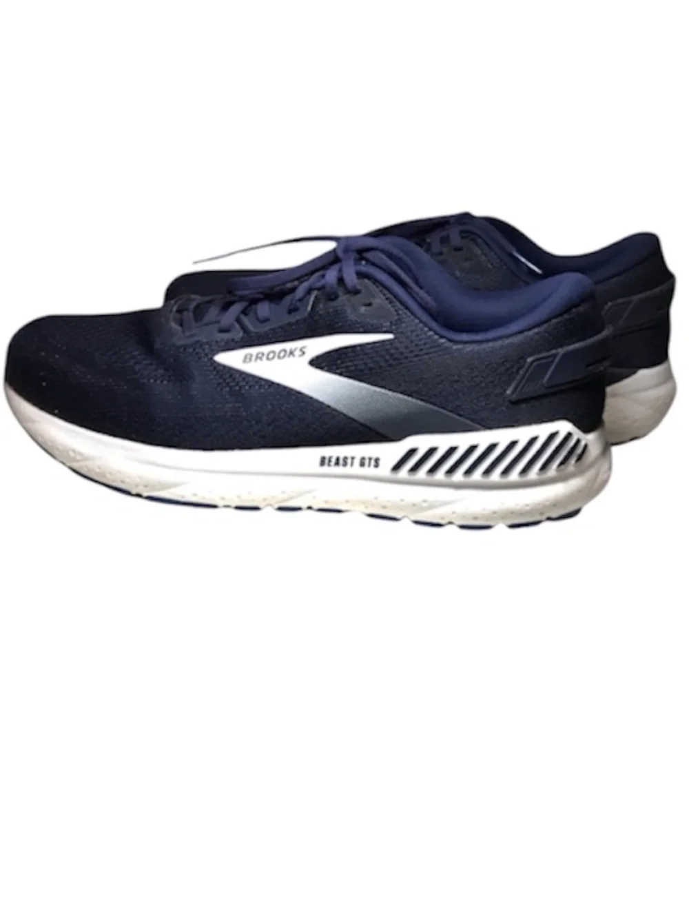 Brooks Men's Beast GTS Running Shoe Peacoat/TrueNavy/White - Size 11.5 Wide (2E) - Picture 6 of 8